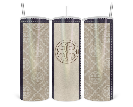 Tory Burch Handbag Inspired Tumbler (001)