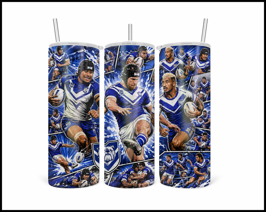 Stainless Steel Tumbler - Canterbury Bulldogs (5475)