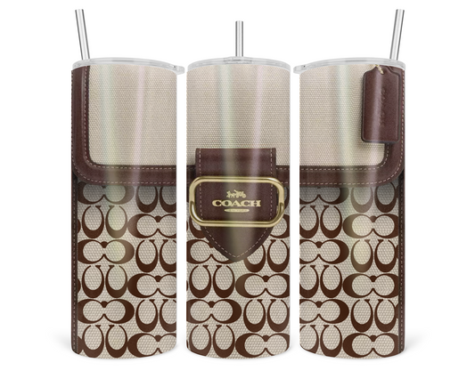 Coach Handbag Inspired Tumbler (048)