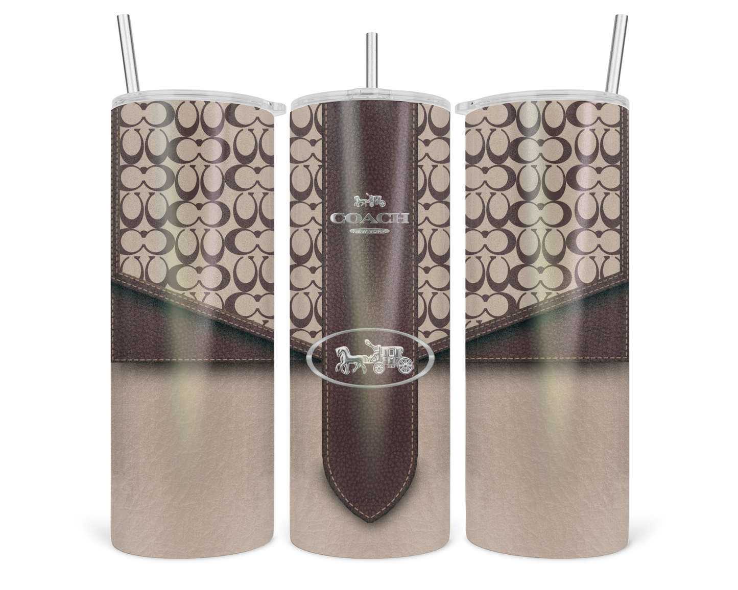 Coach Handbag Inspired Tumbler (138)