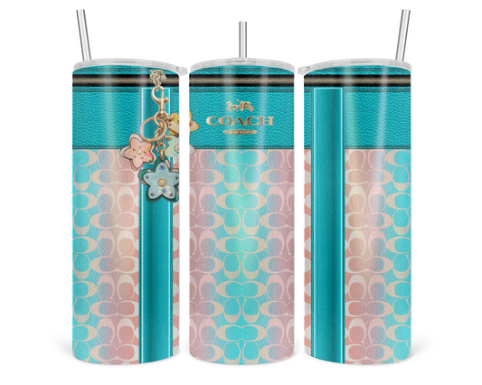 Coach Handbag Inspired Tumbler (098)