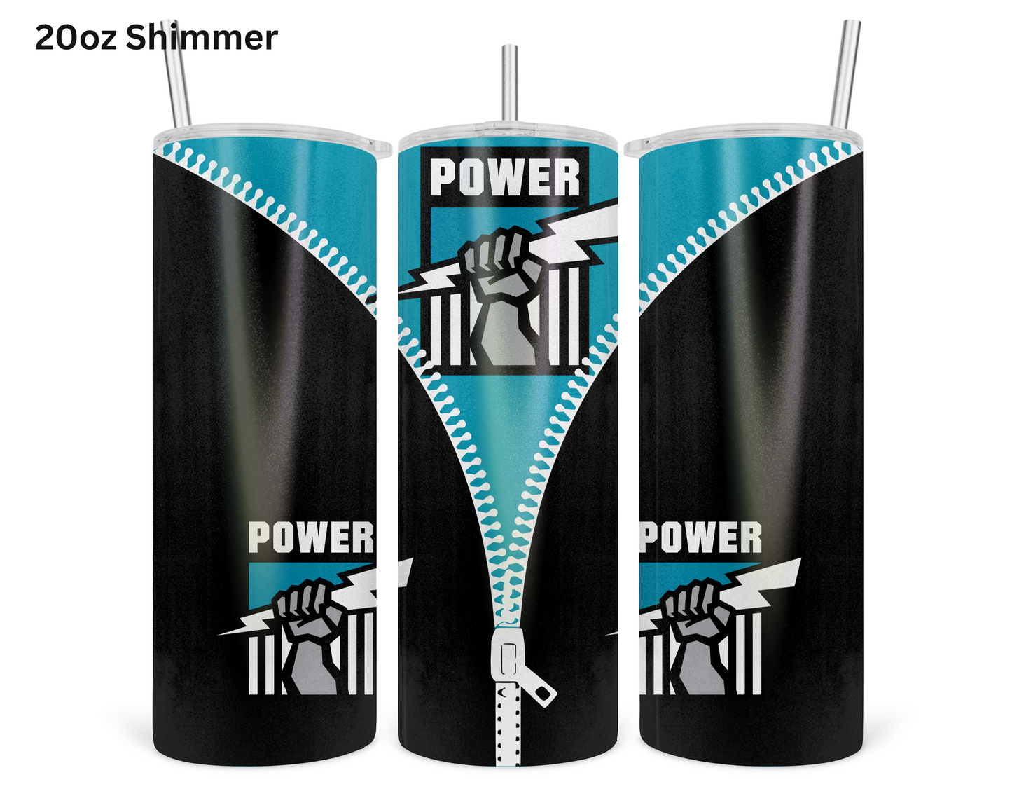 Port Adelaide AFL Zip Tumbler