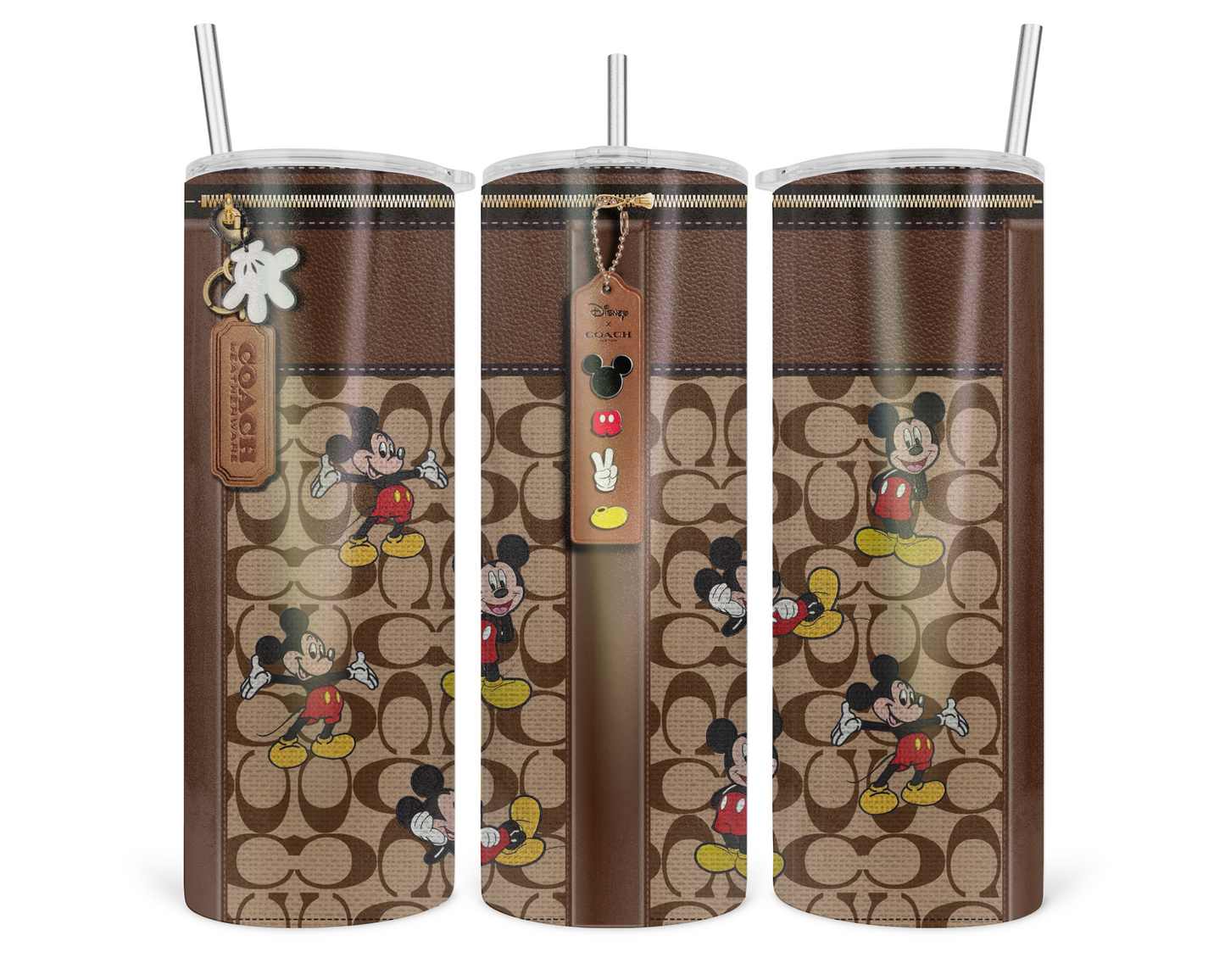 Coach Handbag Inspired Tumbler (028)