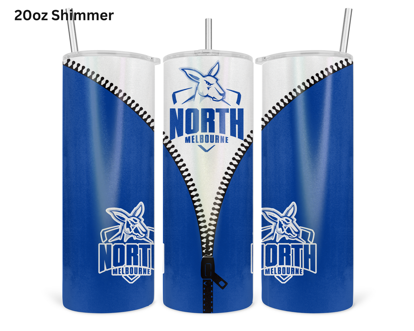 North Melbourne AFL Zip Tumbler