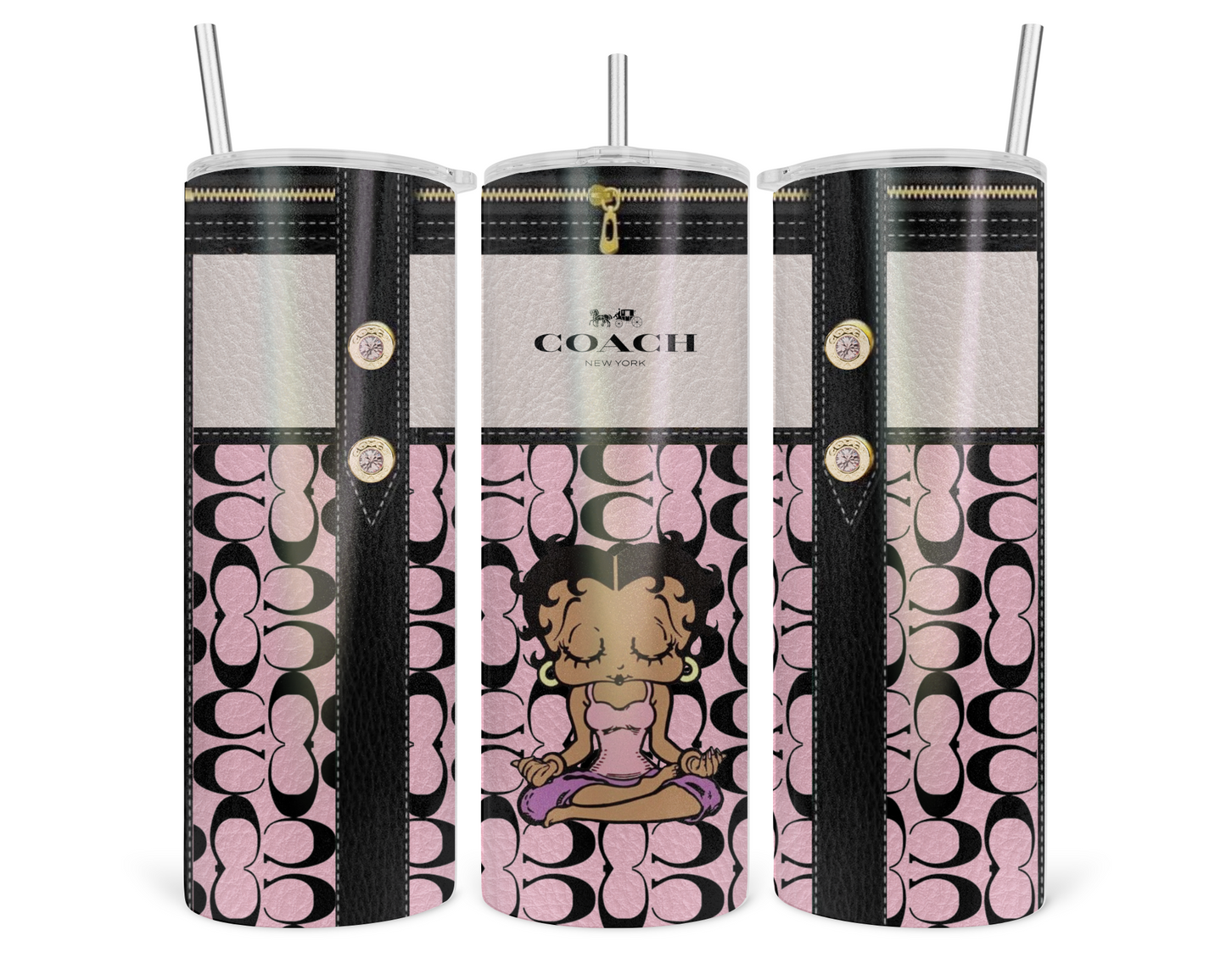 Coach Handbag Inspired Tumbler (077)