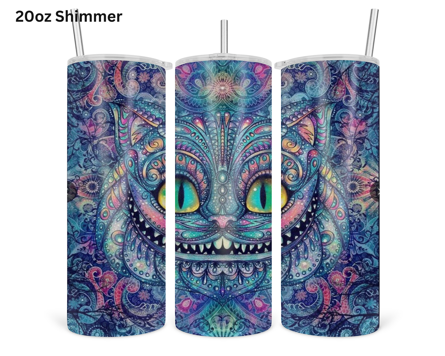 Cheshire Cat Color Me Happy Tumbler