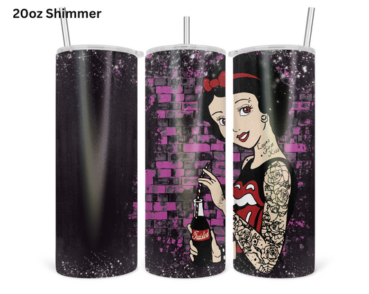 Punk Snow White Tumbler