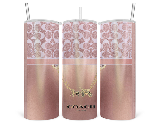 Coach Handbag Inspired Tumbler (056)