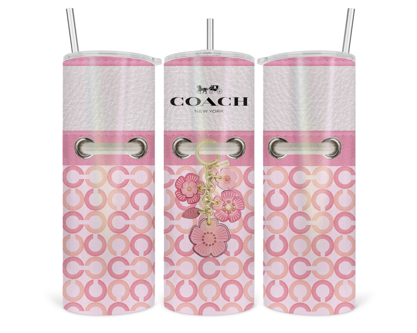 Coach Handbag Inspired Tumbler (087)