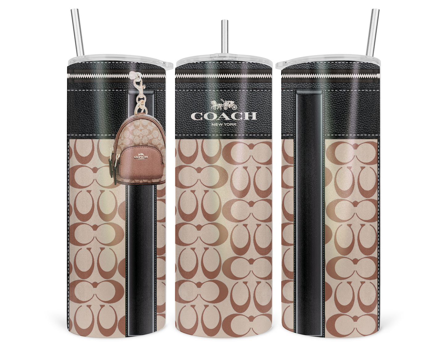 Coach Handbag Inspired Tumbler (146)