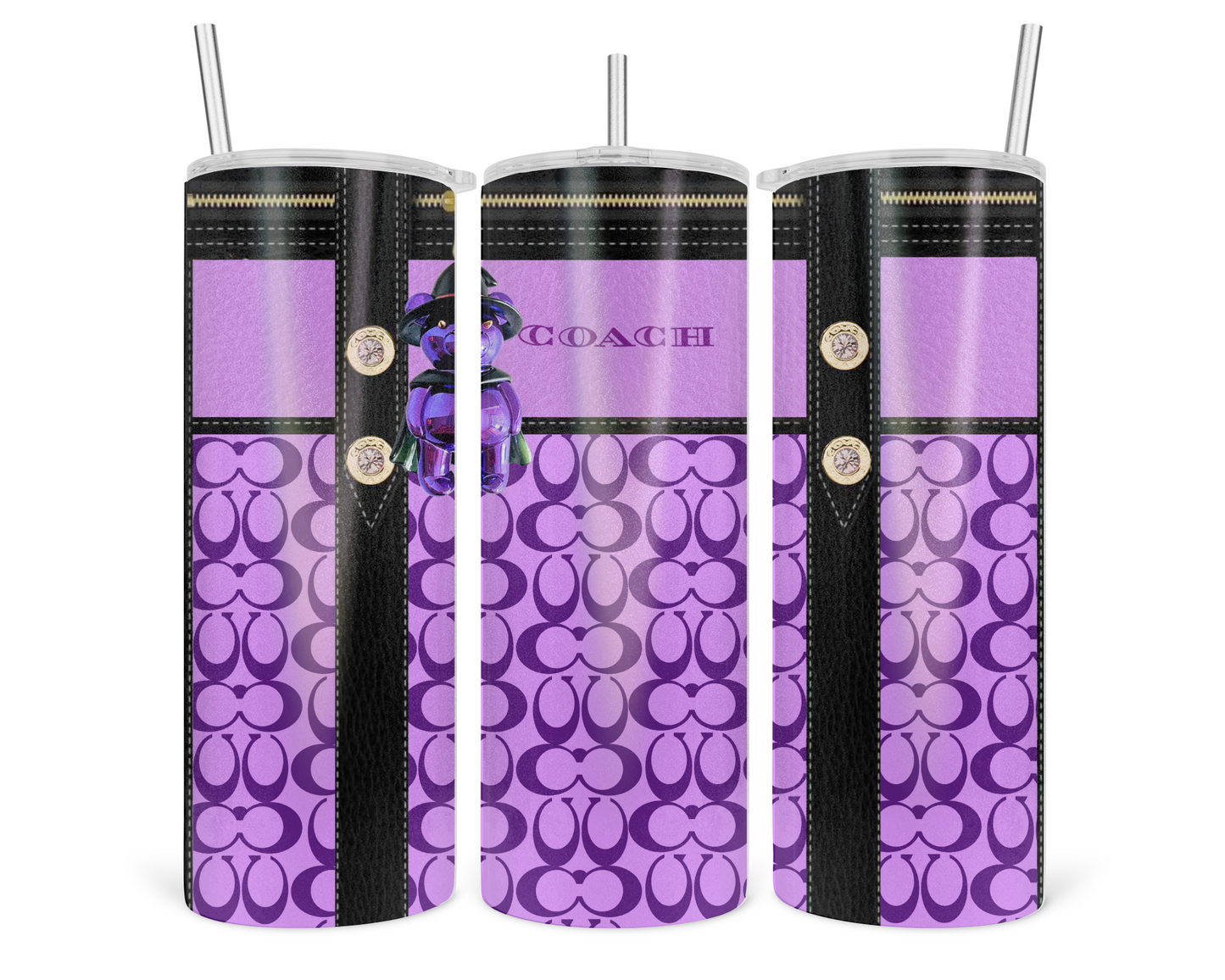 Coach Handbag Inspired Tumbler (084)