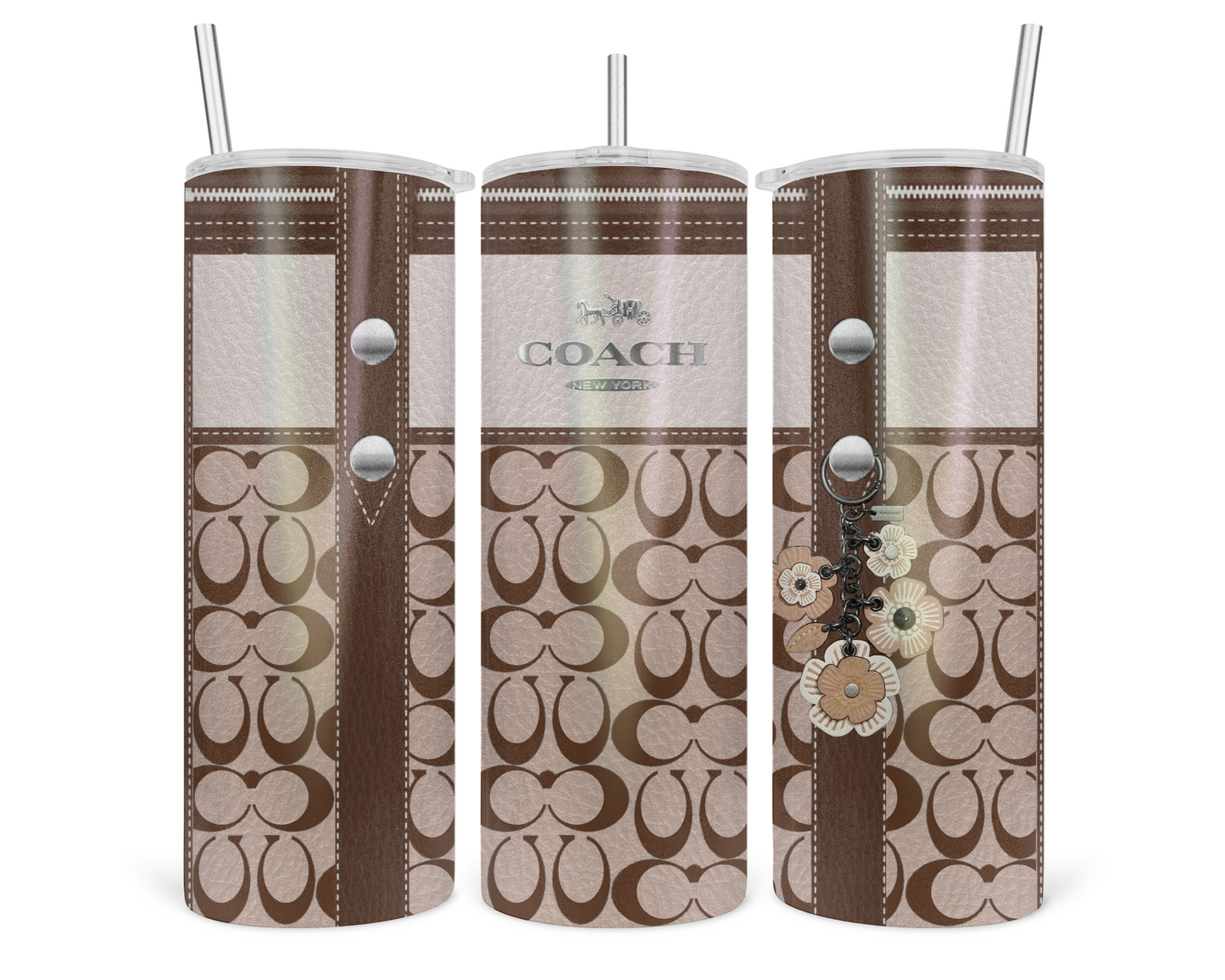 Coach Handbag Inspired Tumbler (153)