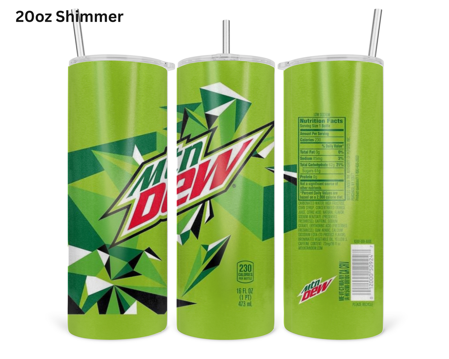 Mountain Dew Tumbler