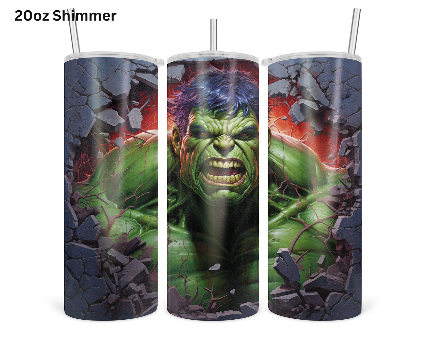 Hulk (Face) Wall Break Tumbler