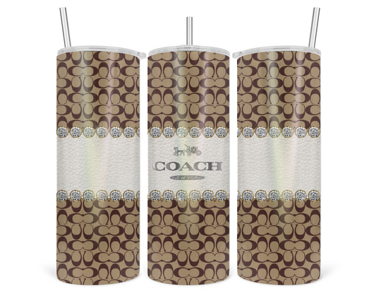 Coach Handbag Inspired Tumbler (108)