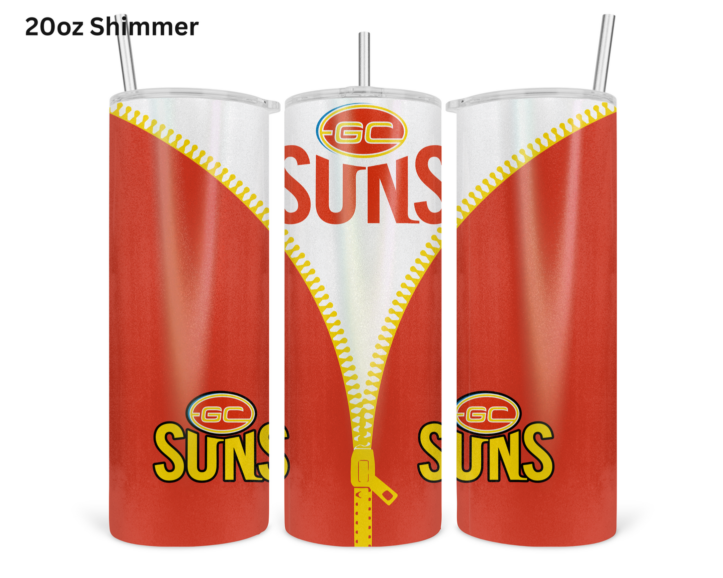 Gold Coast Suns  AFL Zip Tumbler