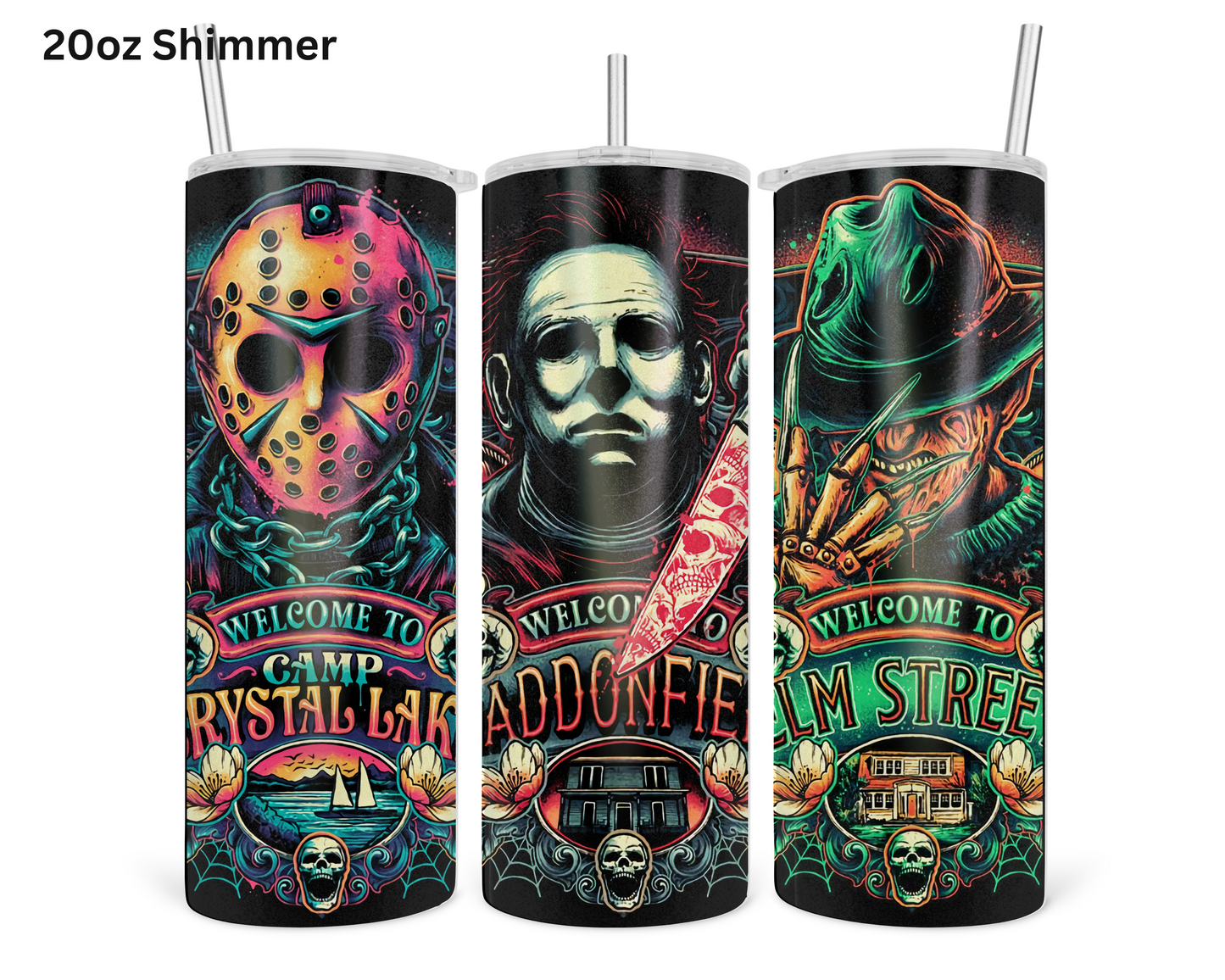 Punk Horror Tumbler