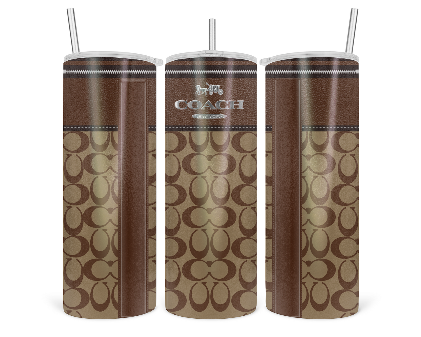 Coach Handbag Inspired Tumbler (152)