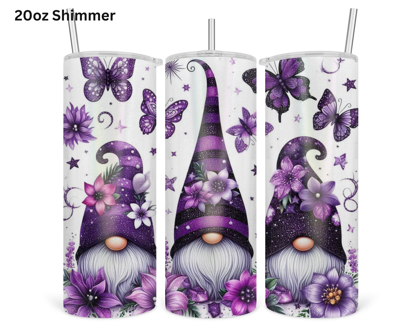 Purple Knomes Tumbler