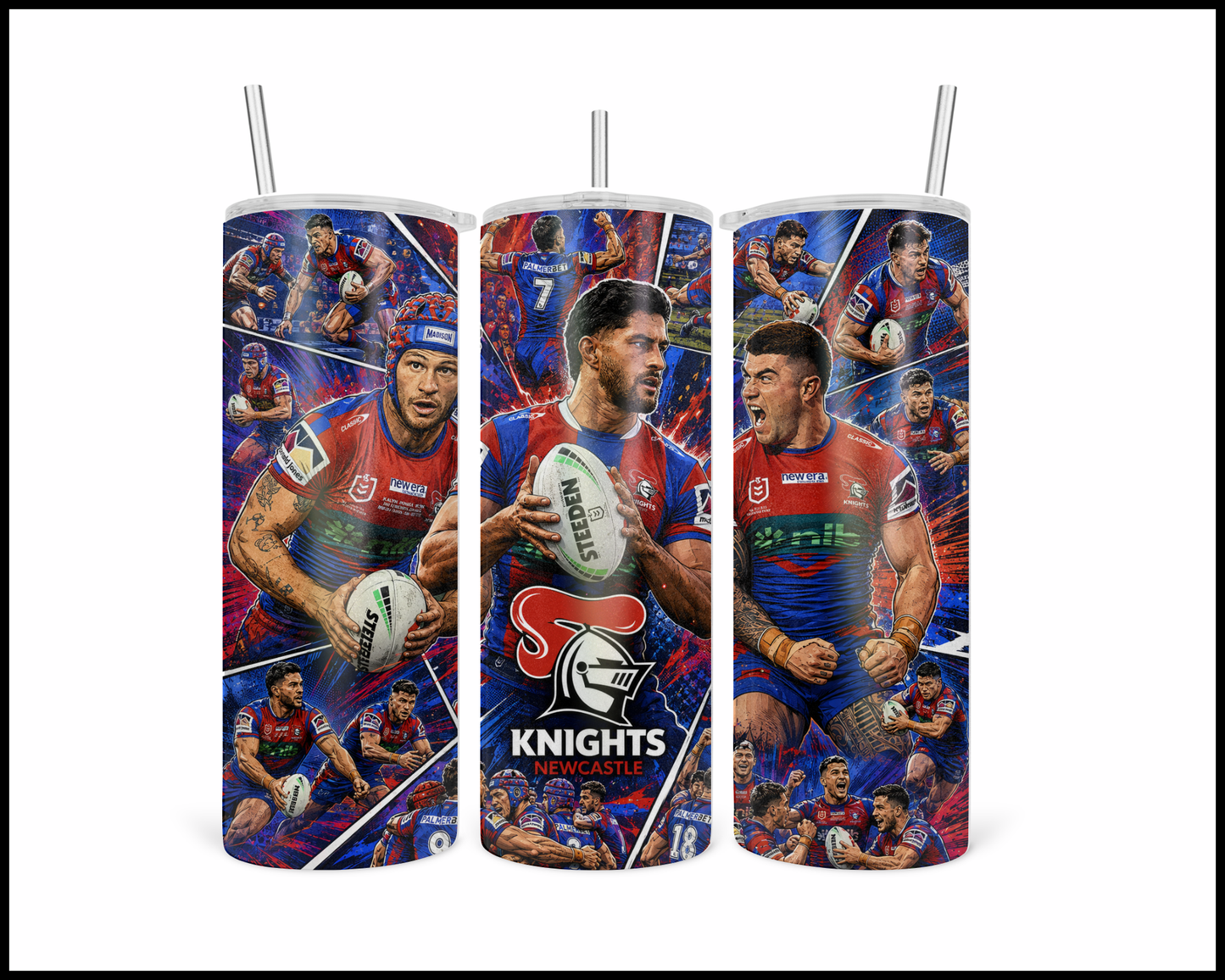 Stainless Steel Tumbler - Newcastle Knights (5481)