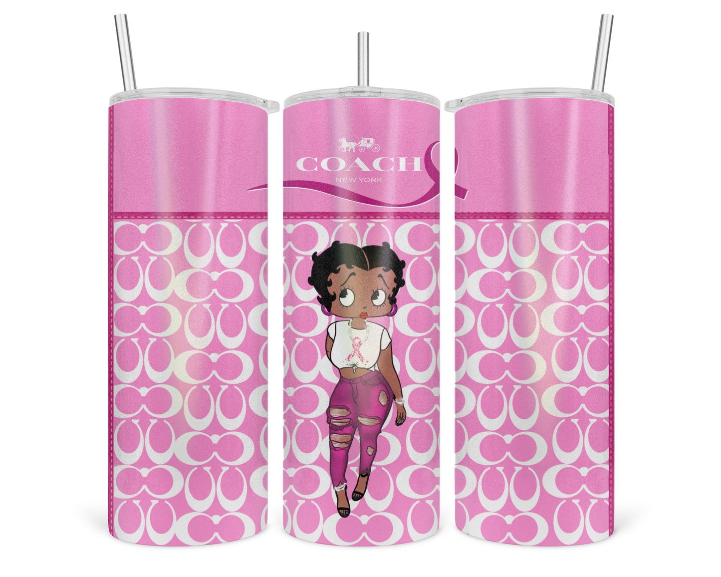 Coach Handbag Inspired Tumbler (133)