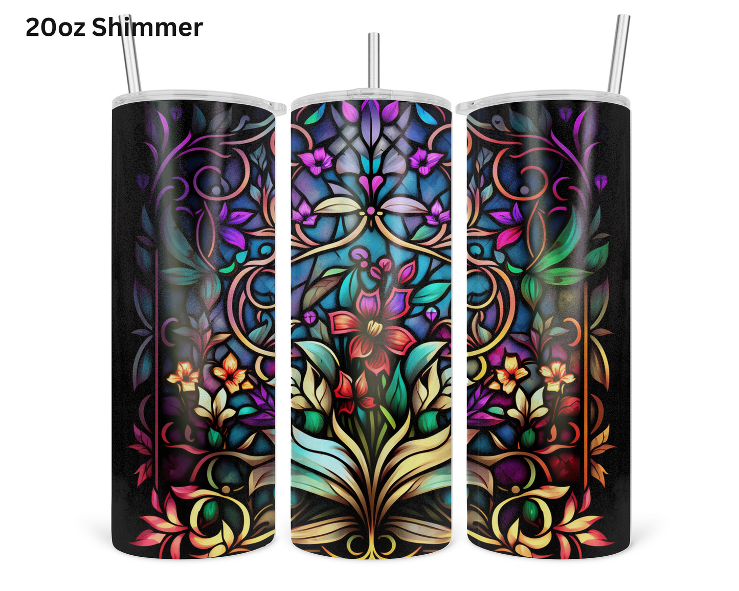 A Floral Medley Tumbler