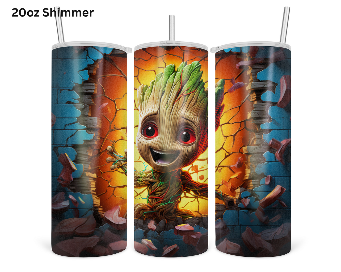 Groot 1 Wall Break Tumbler