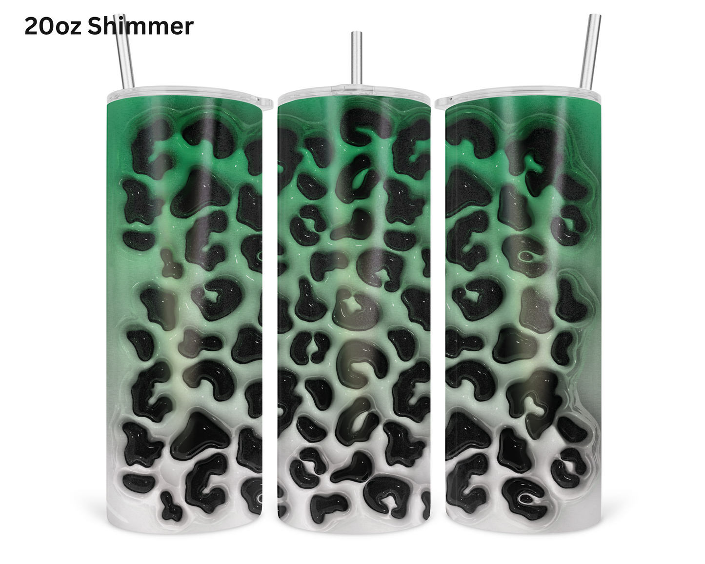 Animal Print - Island Green Tumbler