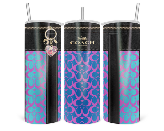 Coach Handbag Inspired Tumbler (061)