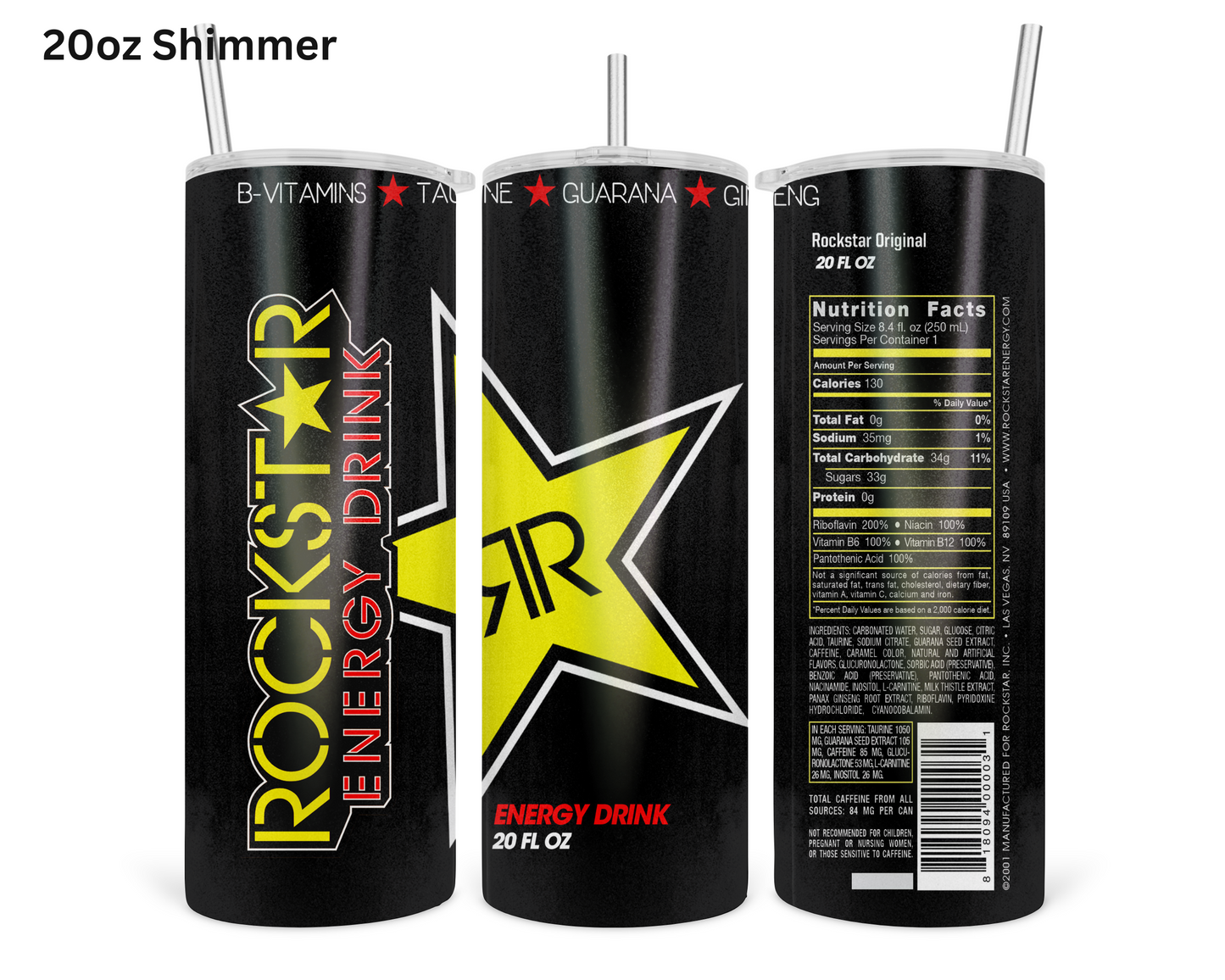 Rock Star Energy Tumbler