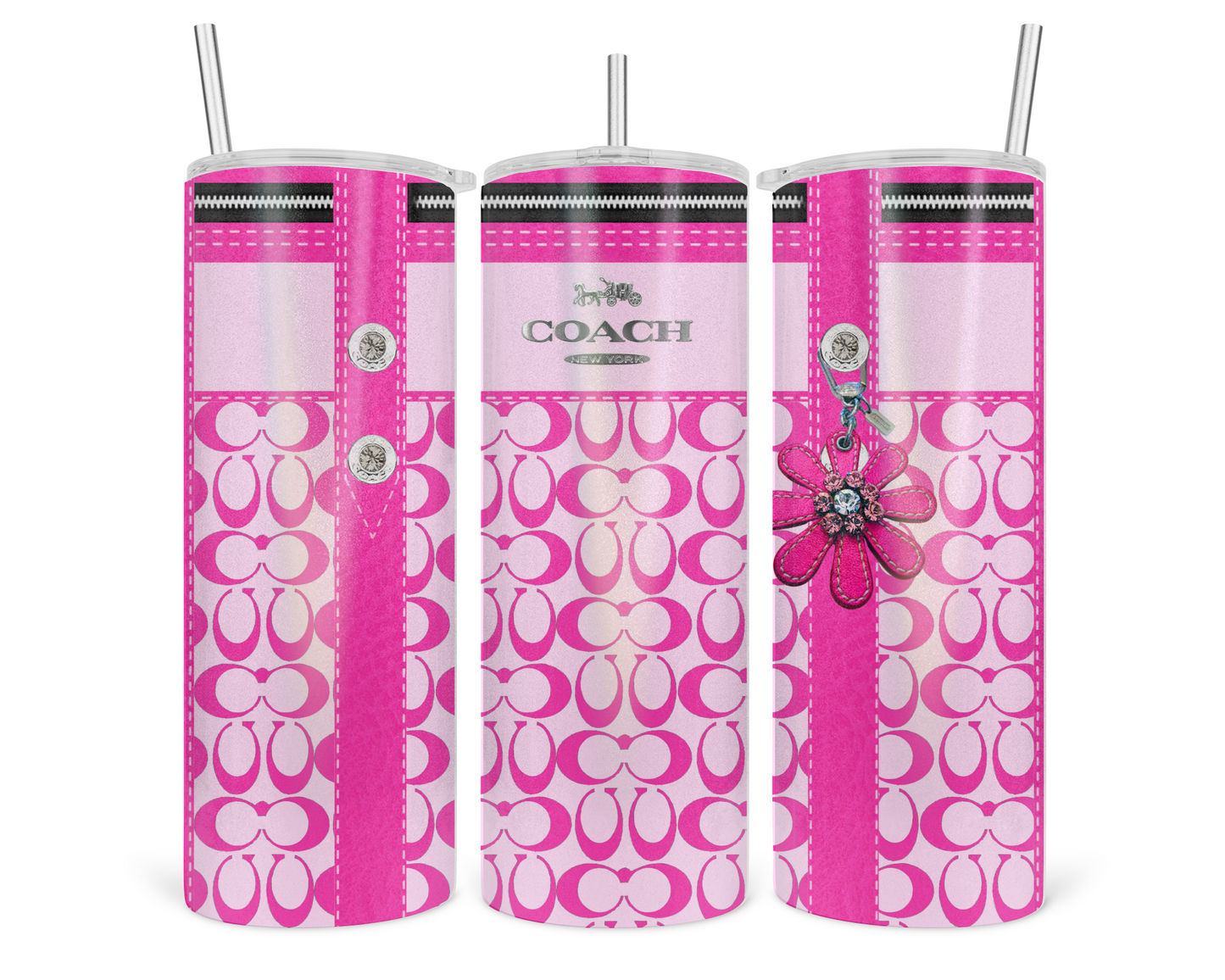 Coach Handbag Inspired Tumbler (151)