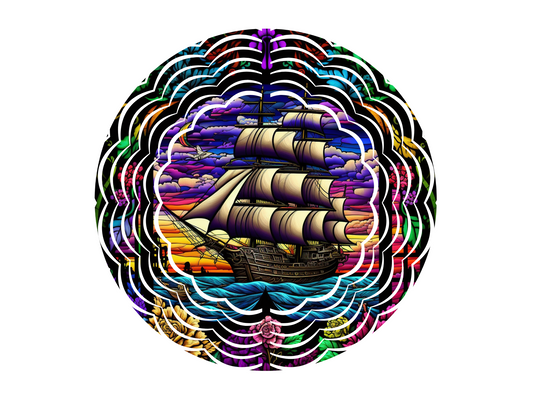 Ship Wind Spinner