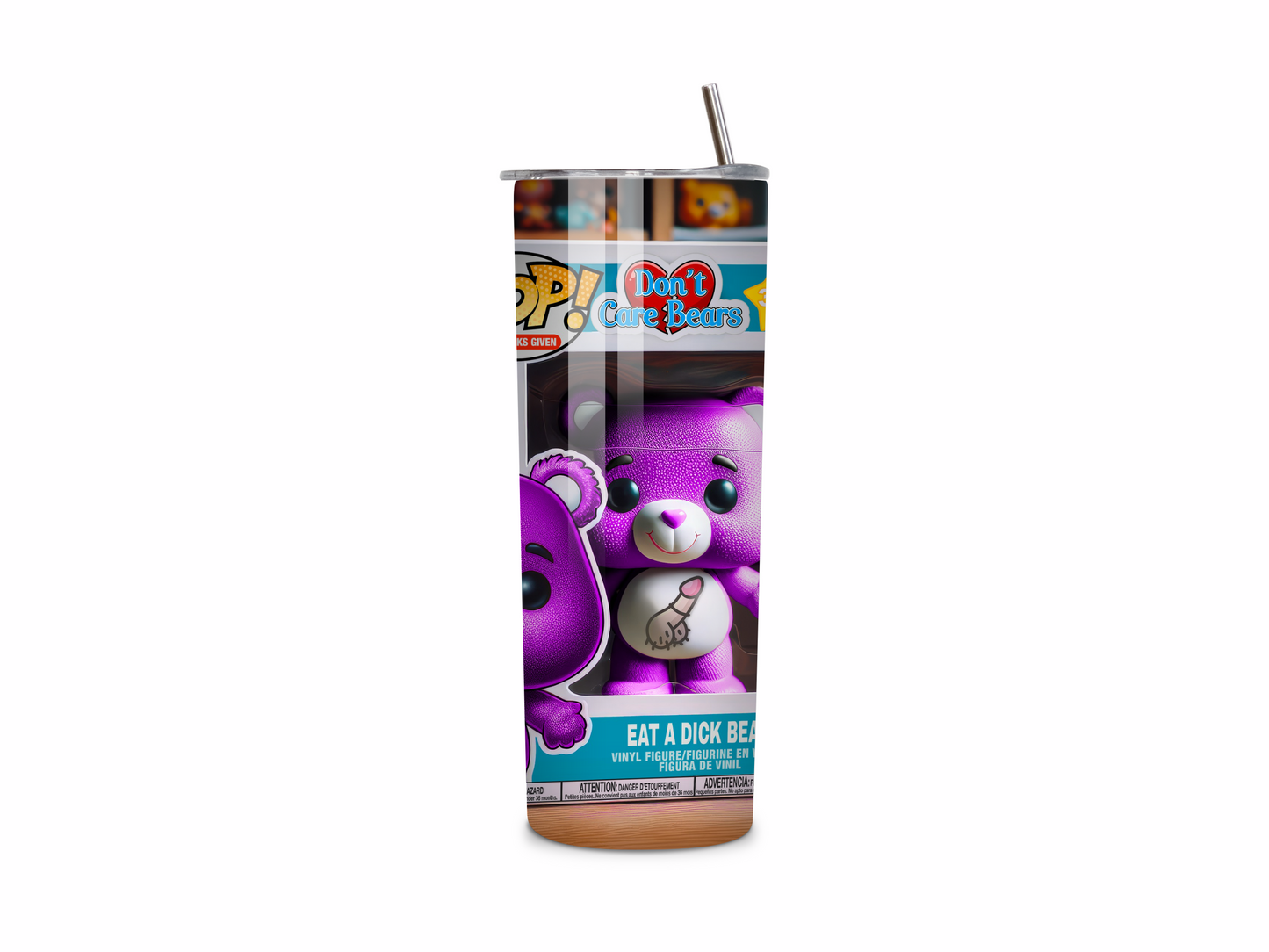 Don't Care Bear - Eat A Dick Tumbler