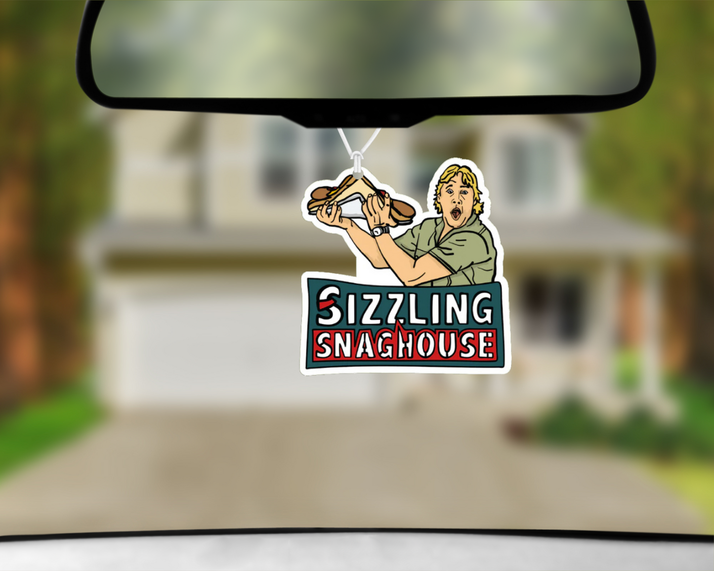 Sizzling Snaghouse Car Air Freshener