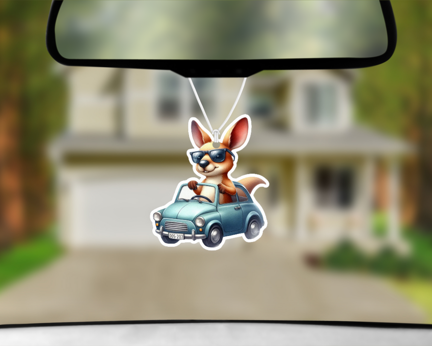 Skippy's Day Out Car Air Freshener