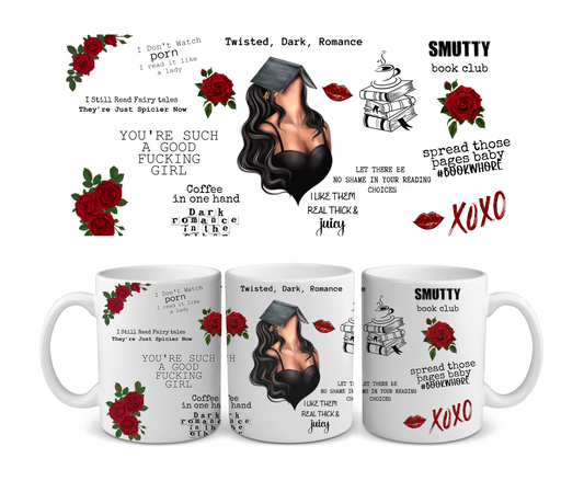 Smutty Book Club Ceramic Mug