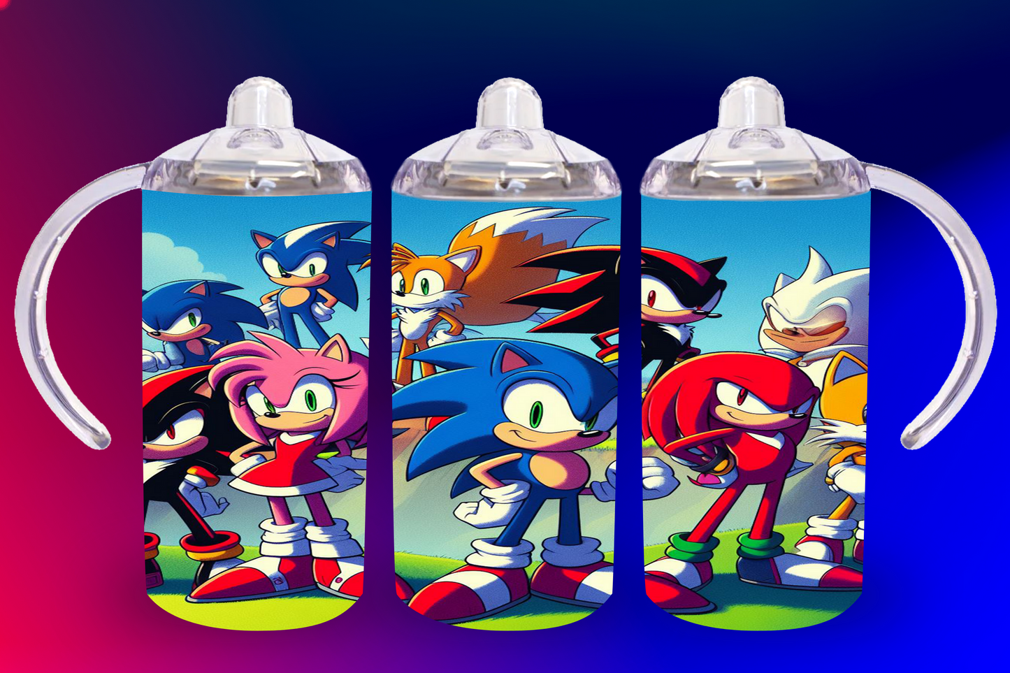 Sonic & Friends Sippy Cup / Kids Bottle