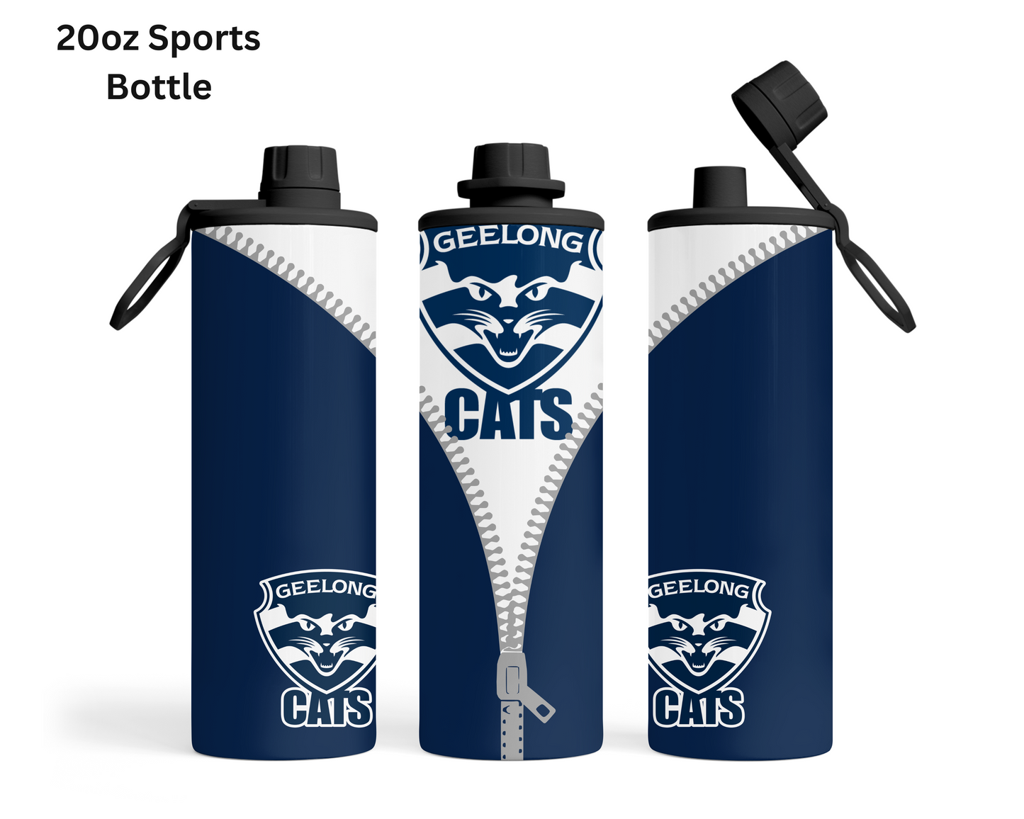 Geelong Cats AFL Zip Tumbler