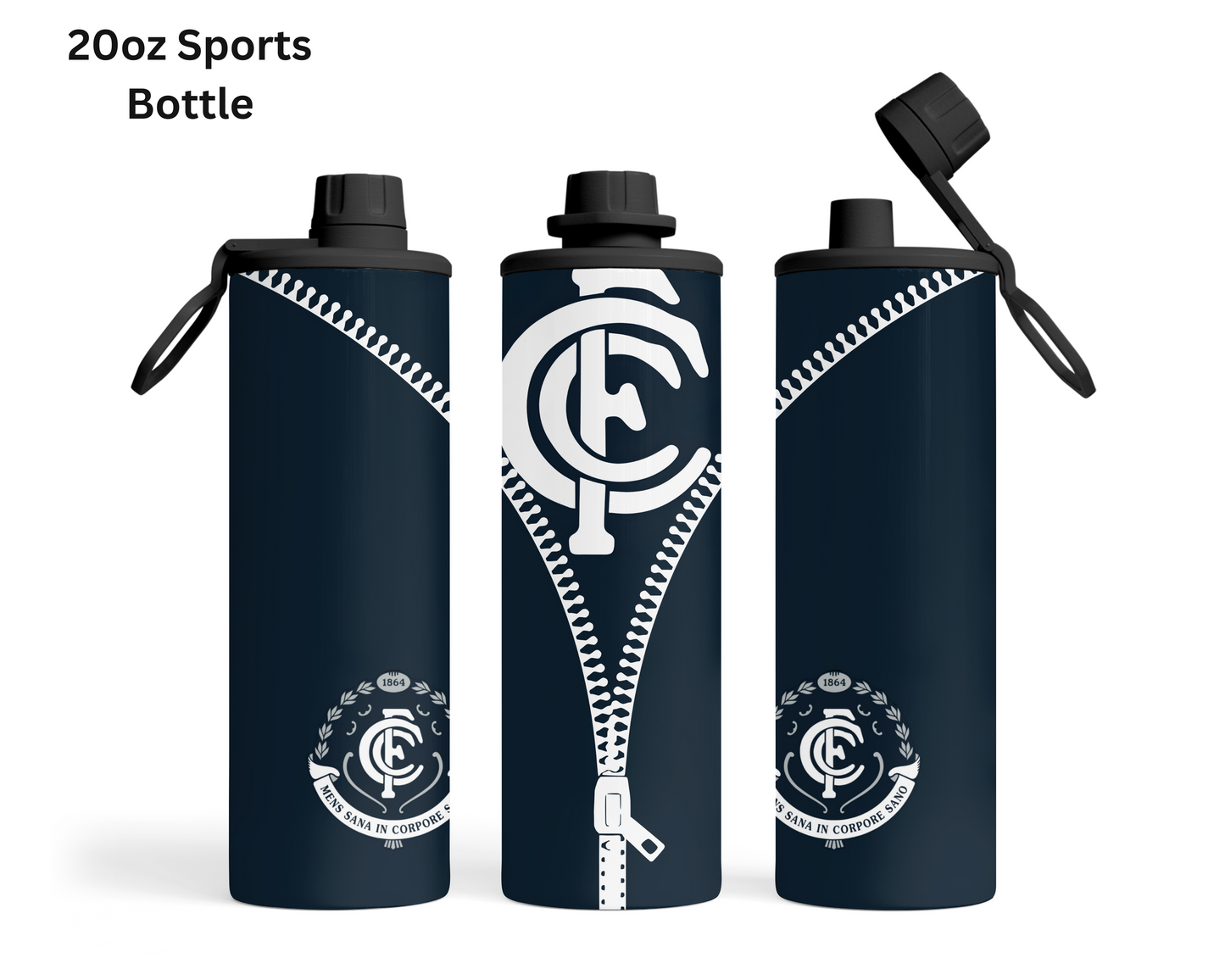 Carlton AFL Zip Tumbler