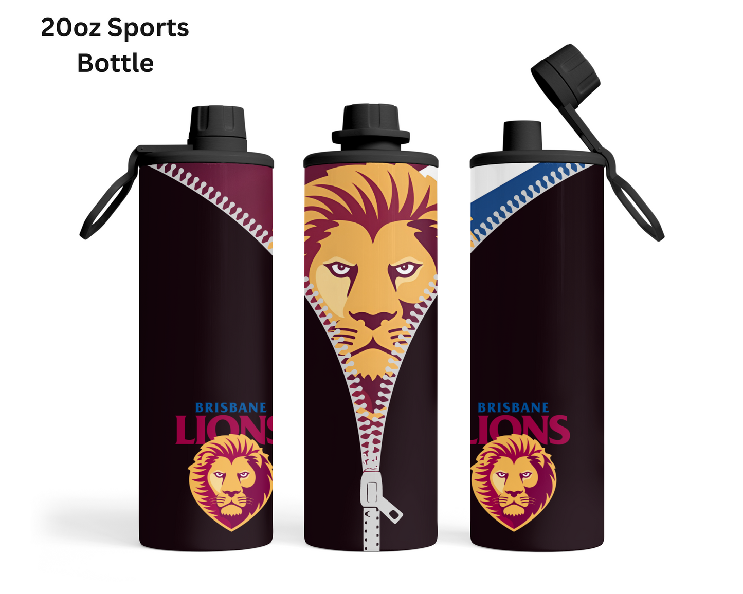 Brisbane Lions AFL Zip Tumbler