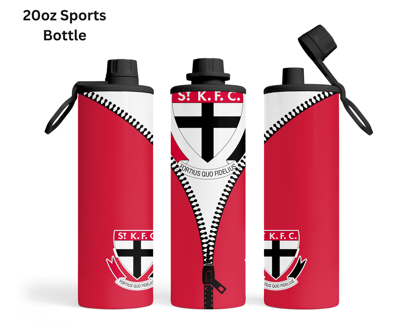 St Kilda AFL Zip Tumbler