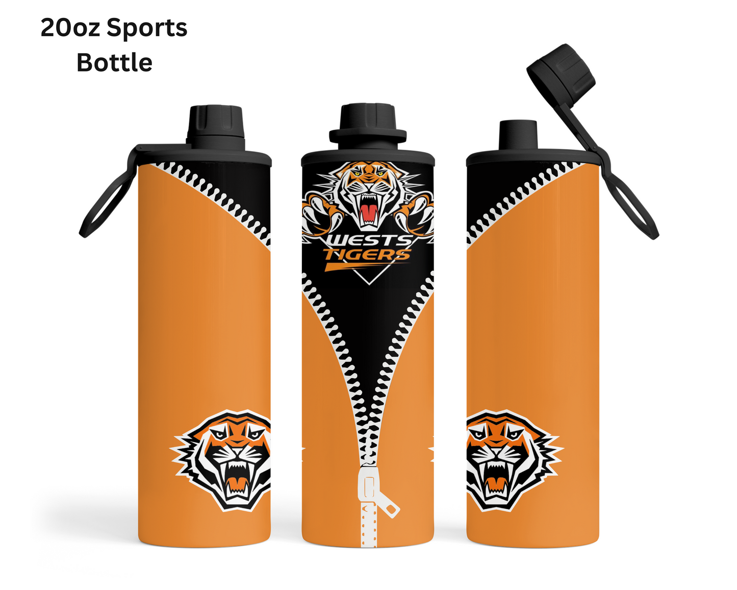 West Tigers NRL Zip Tumbler