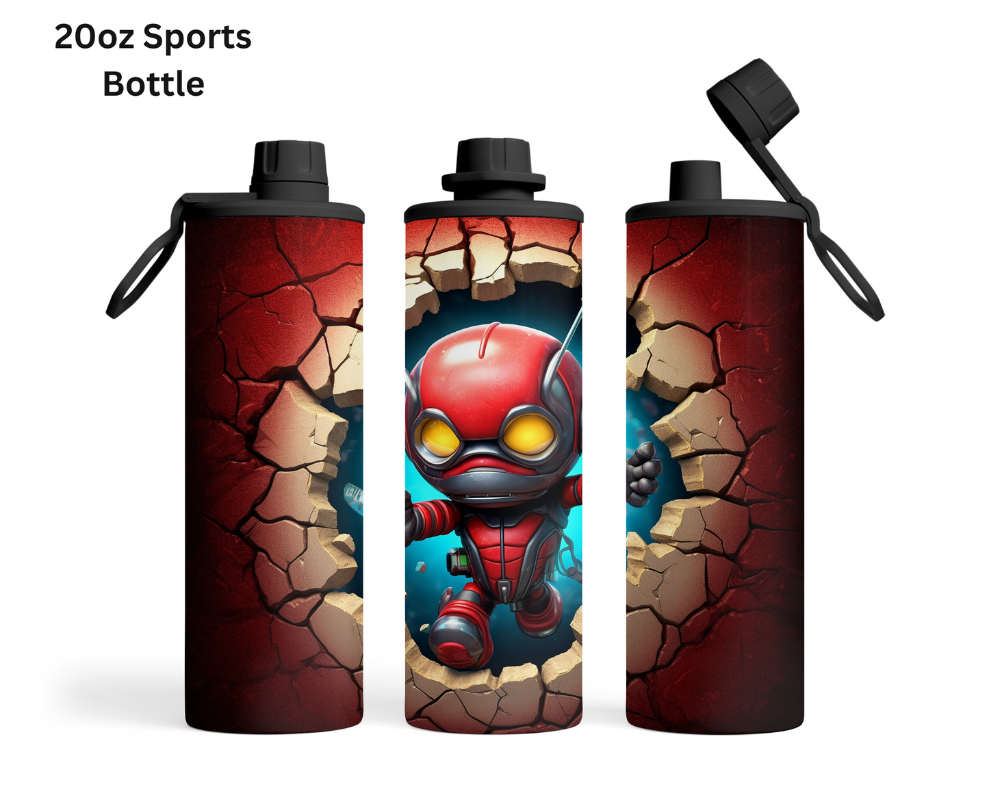 Baby Ant Man Wall Break Tumbler