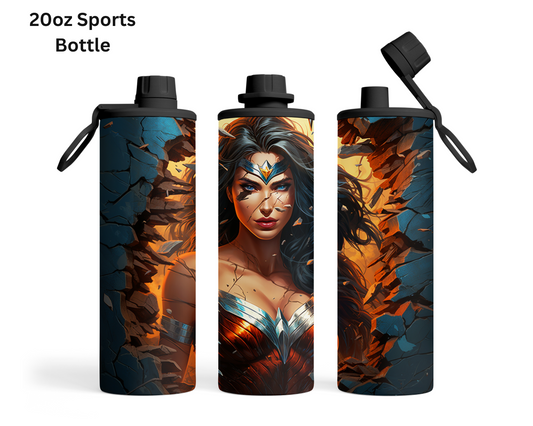 Wonder Woman Wall Break Tumbler