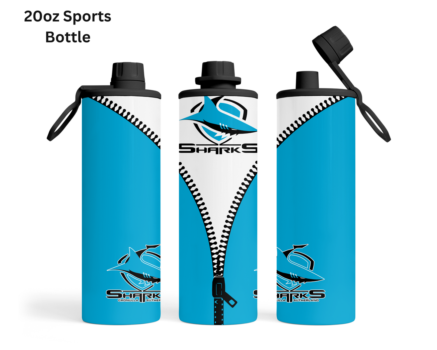 Cronulla Sharks NRL Zip Tumbler