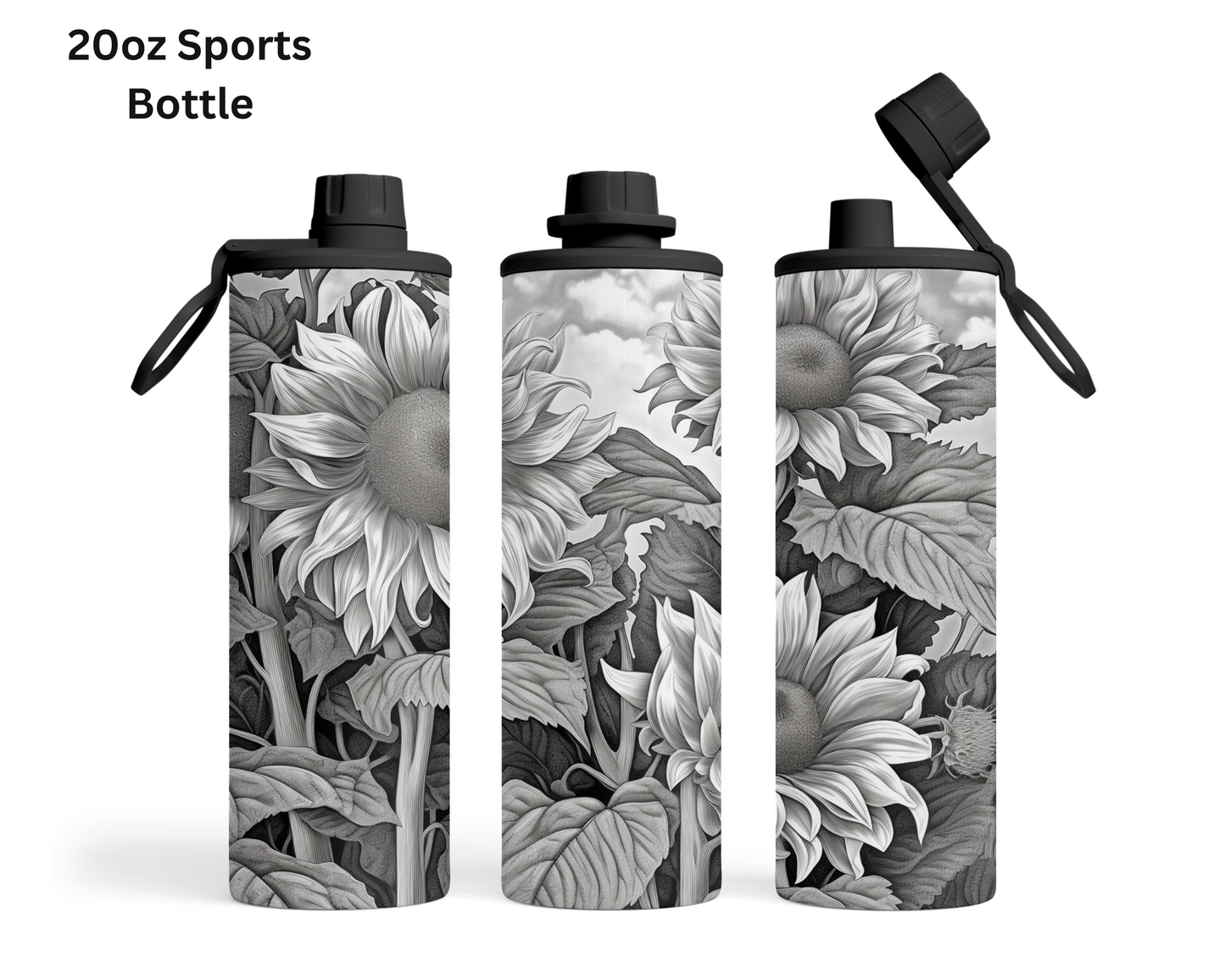 Color Me Sunflowers Tumbler