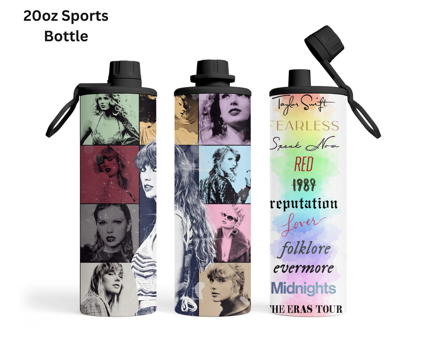 Taylor Swifts Eras Tour & Albums Tumbler