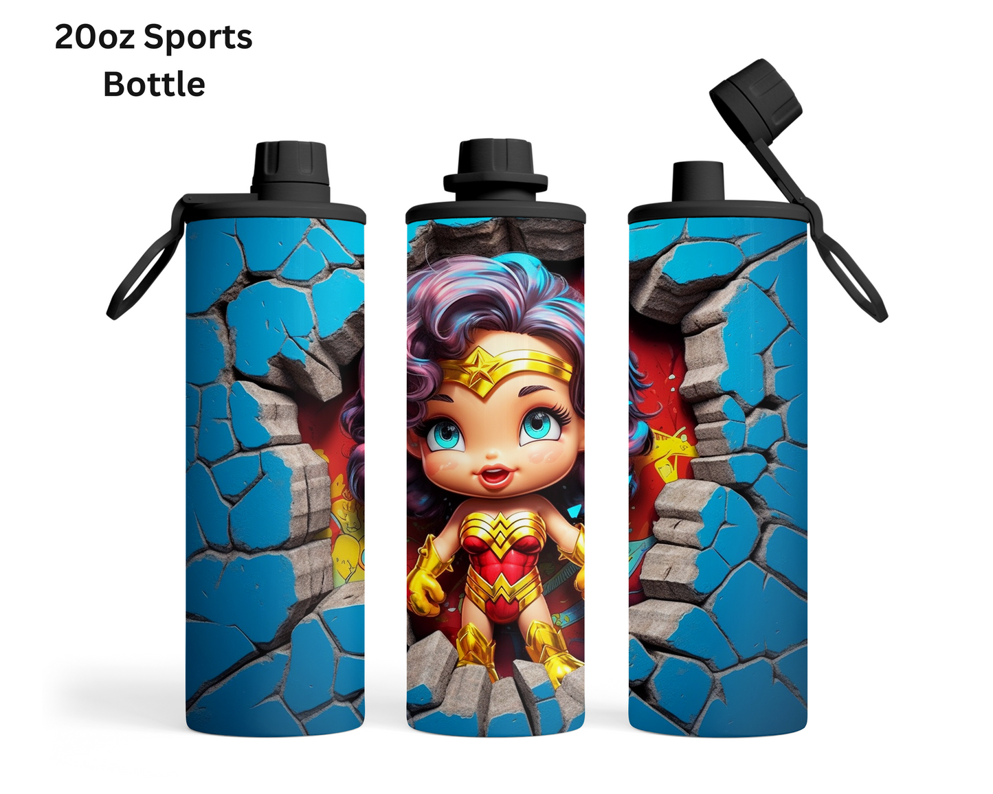 Baby Wonder Woman Wall Break Tumbler