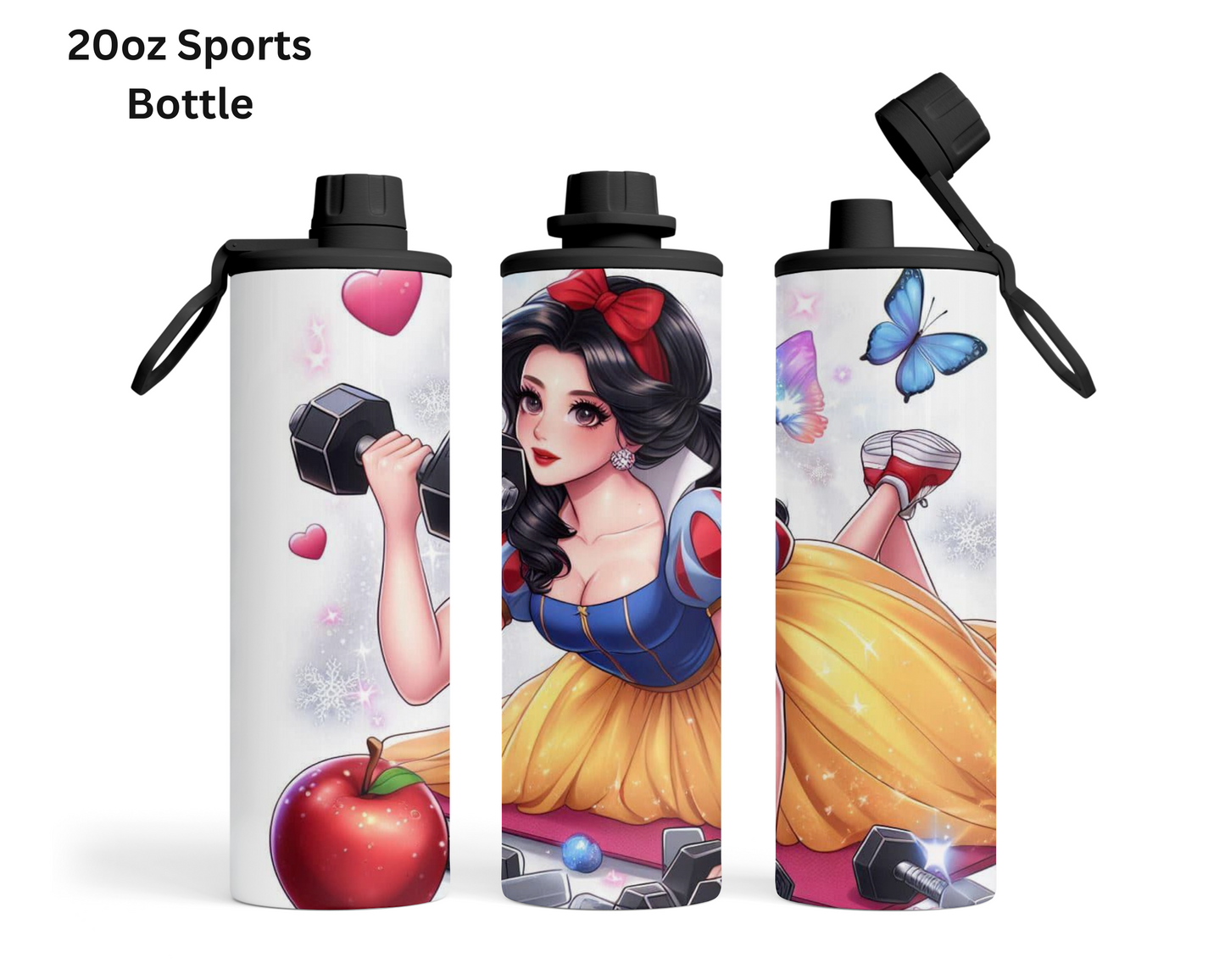 Snow White Lifting Tumbler