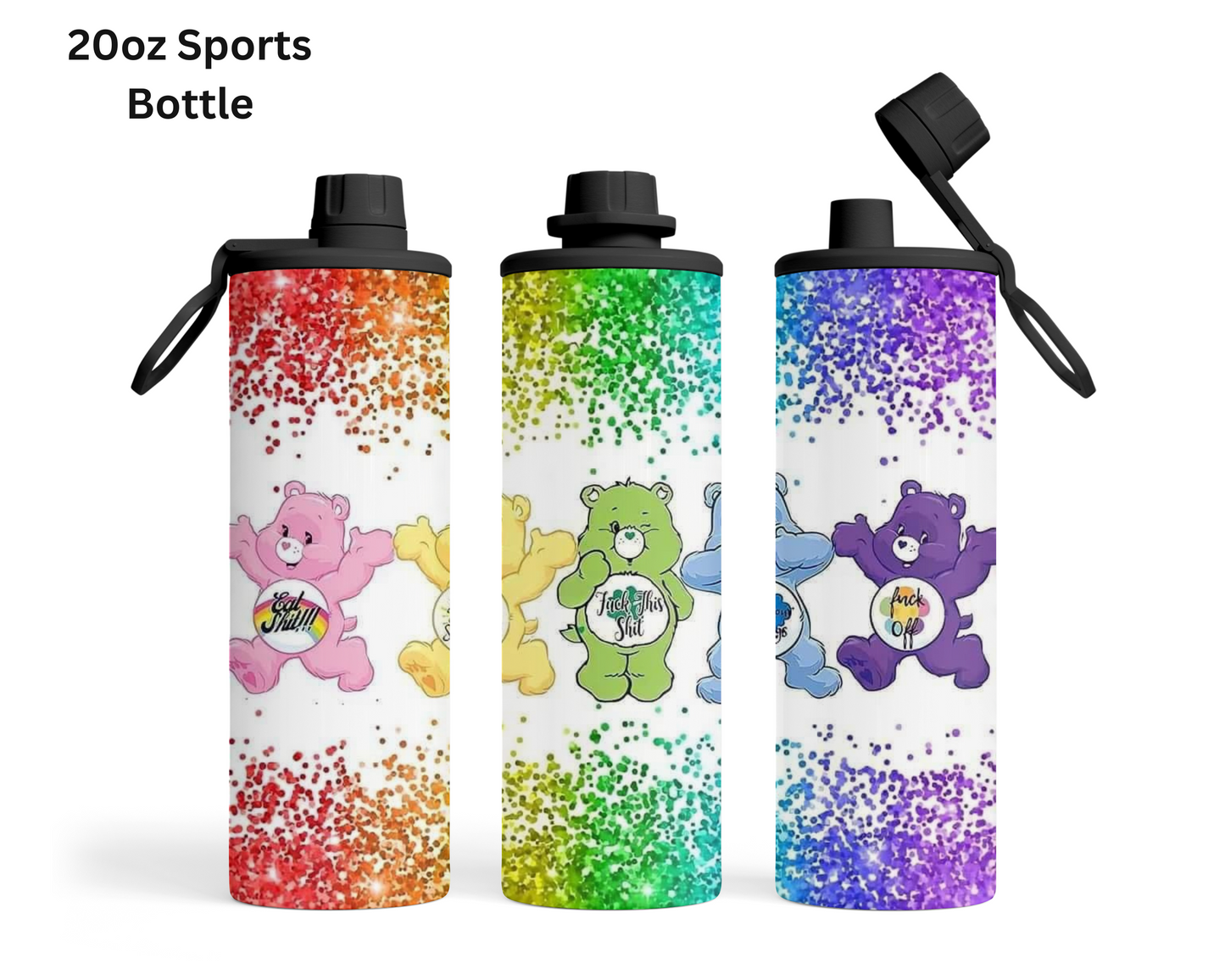 Naughty Care Bears Tumbler